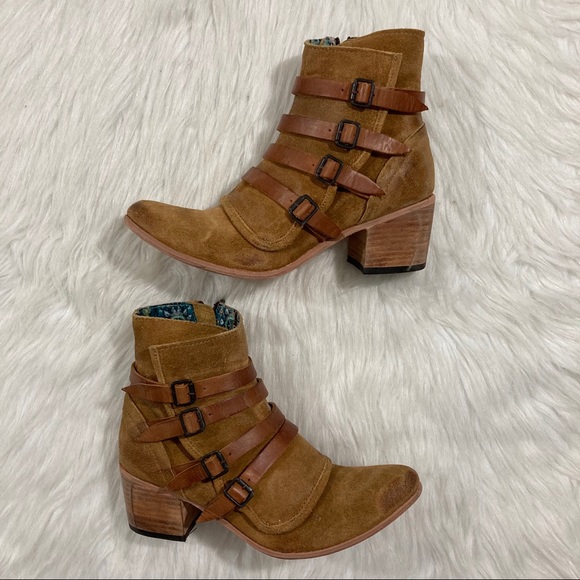 Freebird by Steven Shoes - NEW! Freebird by Steven Weson Buckle Ankle Boot